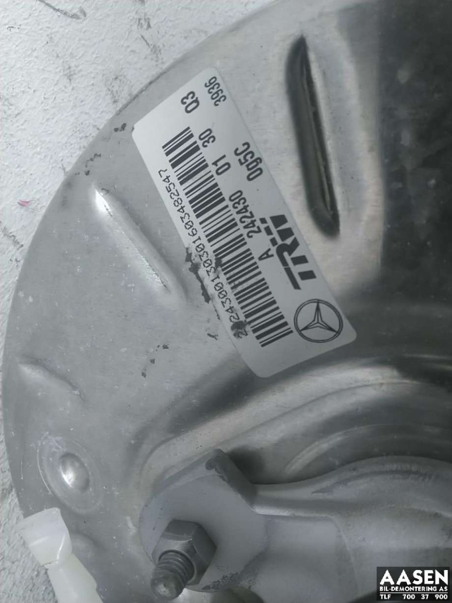 Bremsekraft-forsterker til Mercedes B-Klasse, electric drive 2014-2018 (W242) (W242)