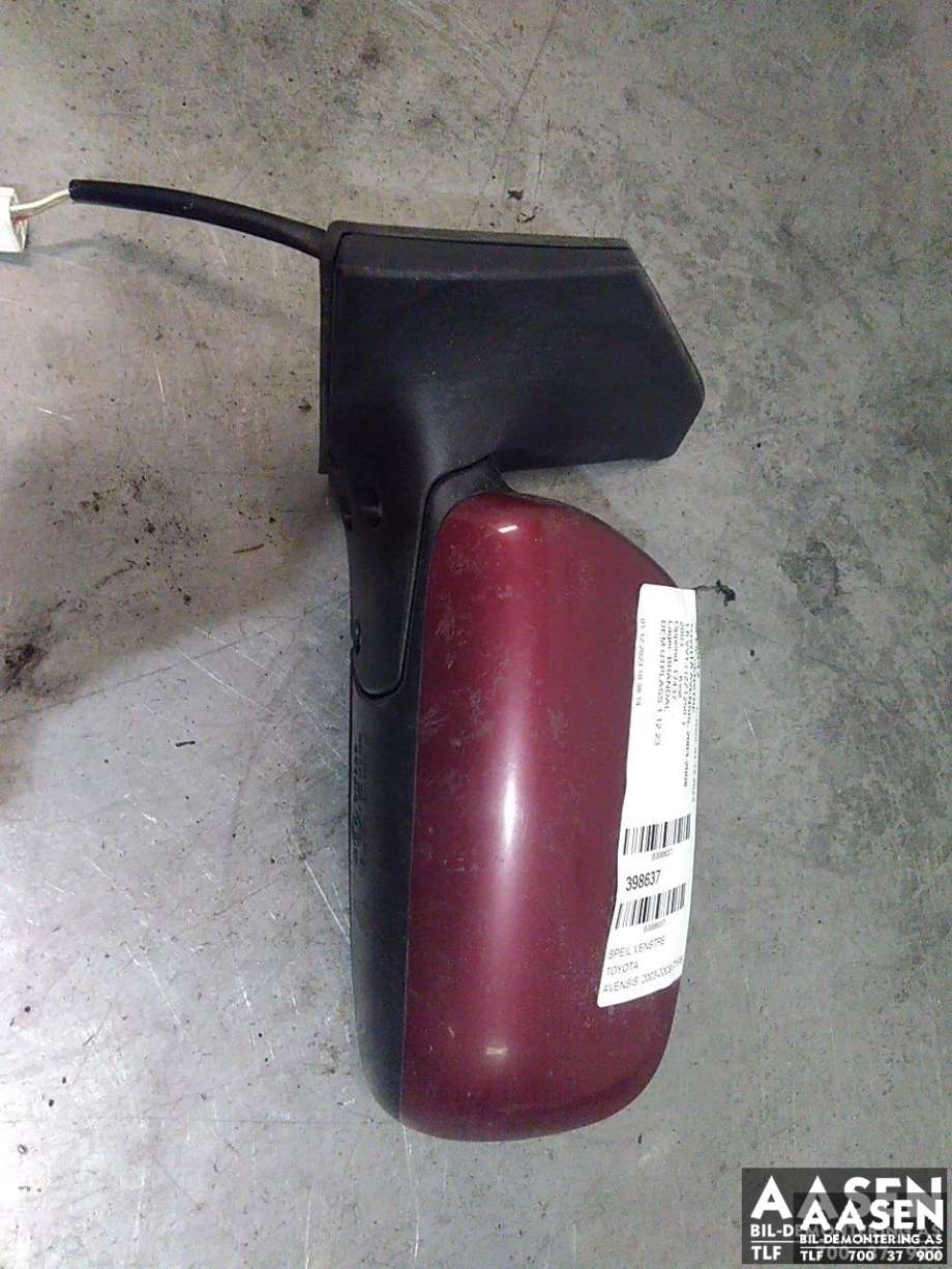Speil venstre til Toyota Avensis, 2003-2008 (Type II)  (87906-05140)