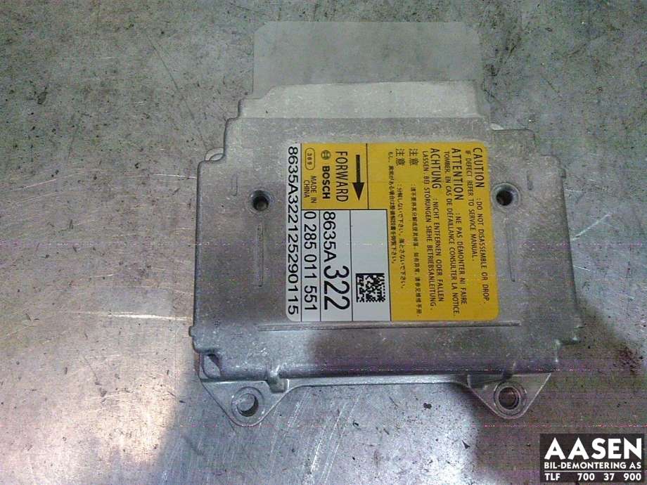 Airbag elektronikk til Peugeot 4008, 2012-2017  (BOSCH|16 113 162 80)