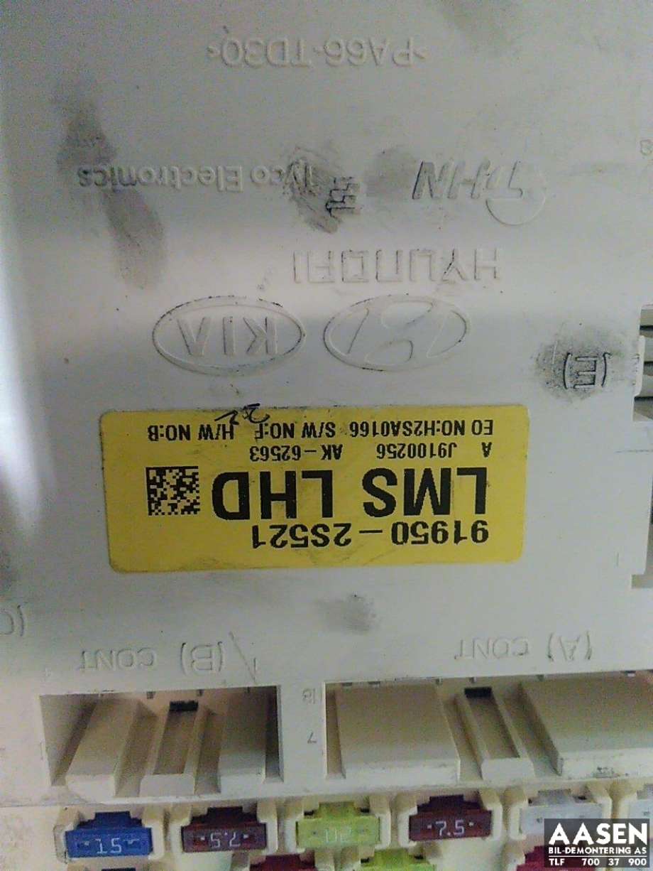 Sikringsboks til Hyundai Ix35 2010-2015  (91950-2S521|)