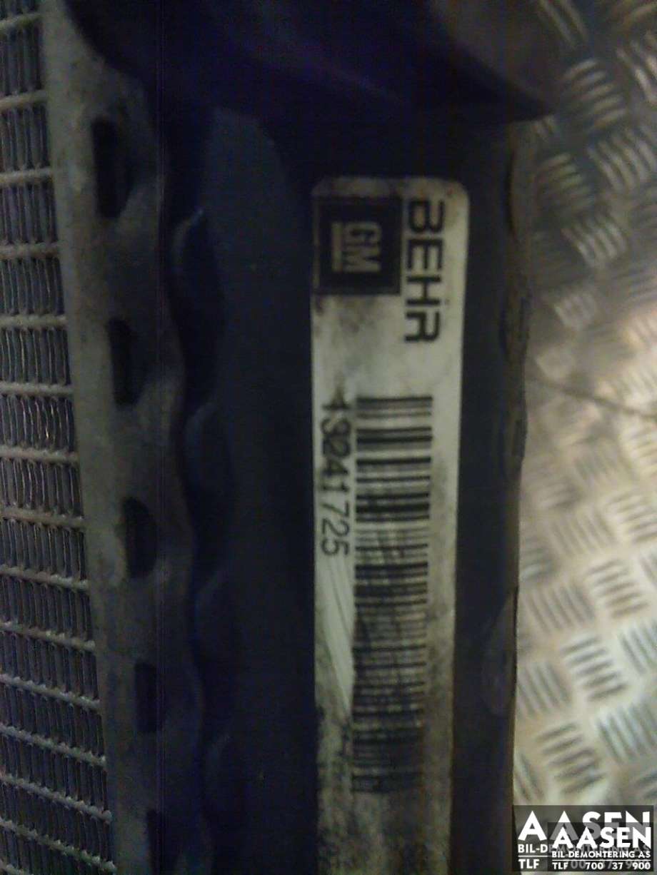 Radiator (manuell gir) til Opel Insignia A 2009-2014 (BEHR|13241735|)