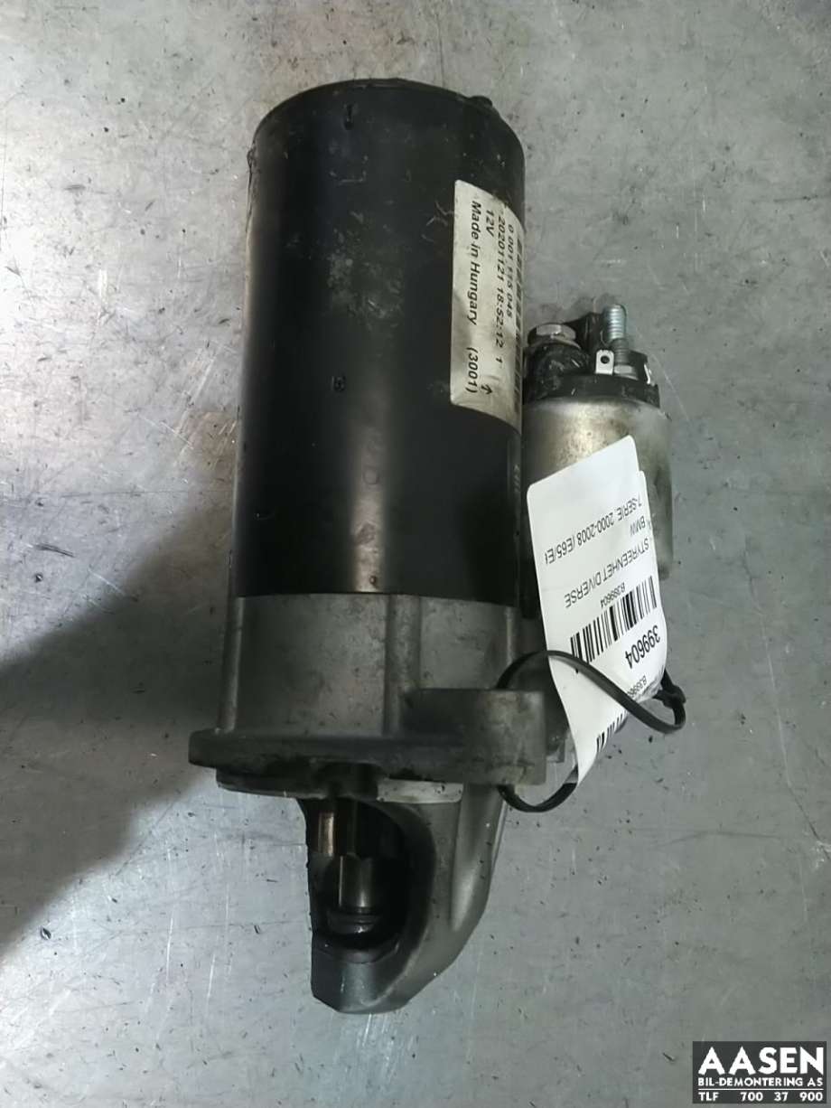 Starter diesel til BMW 7-Serie, 2000-2008 (E65/E66/E67/E88) (E65/E66/E67/E88) (12 41 7 796 892)