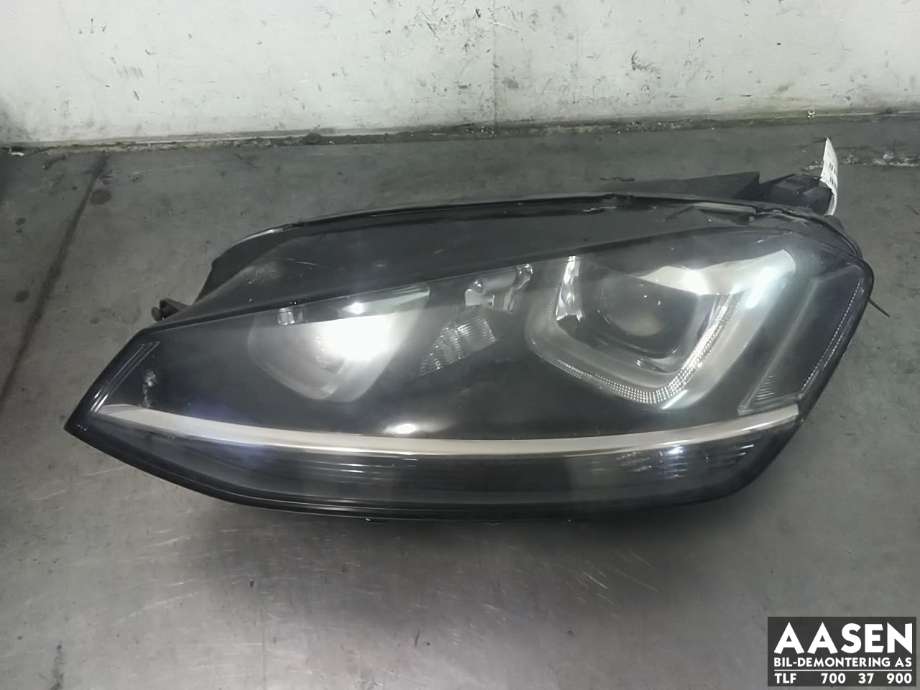 Frontlykt venstre xenon til VW Golf VII, 2012-2017 (Fase 1)  (5G1 941 043)