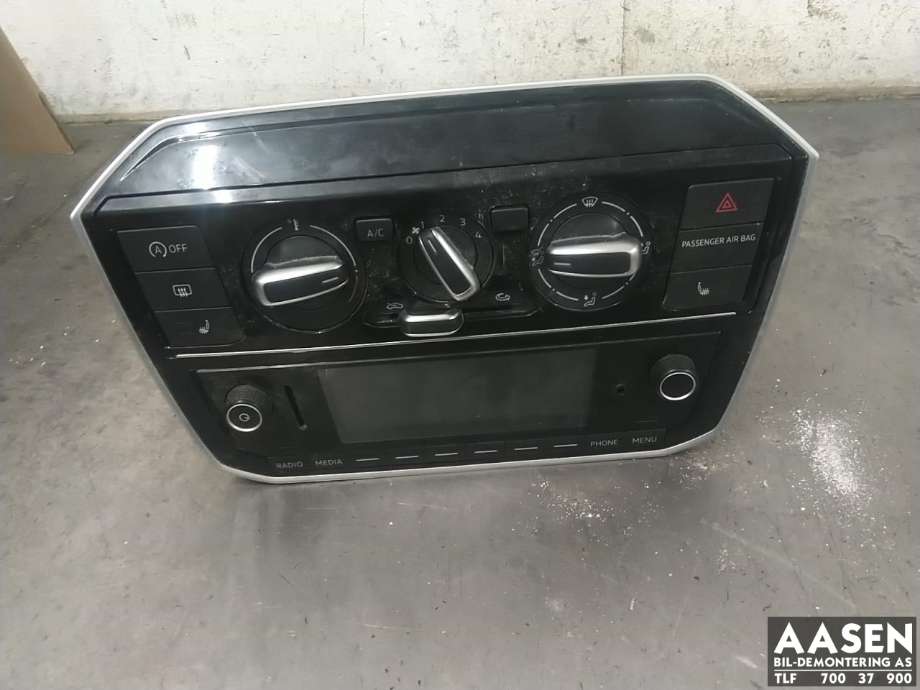 Bilstereo til VW Up, 2012-2019  (1S0 035 869 B)