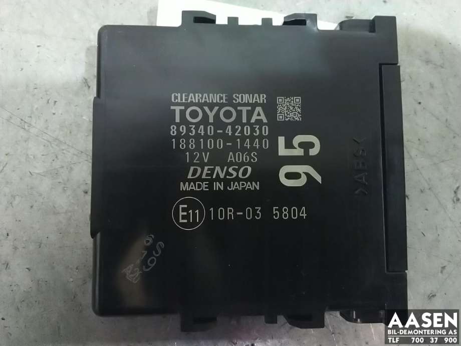 Styreenhet parkering til Toyota RAV4, 2013-2015 (Type IV, Fase 1)  (DENSO|89340-42030)