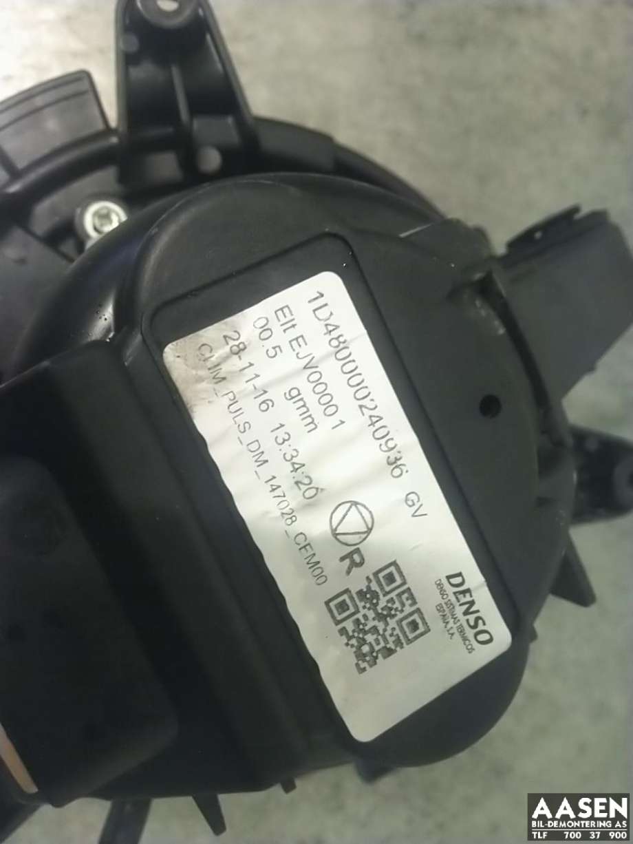 Varmeapparat motor til Peugeot Expert 2016-->> (Type III)  (16 170 627 80|98 497 170 80|)