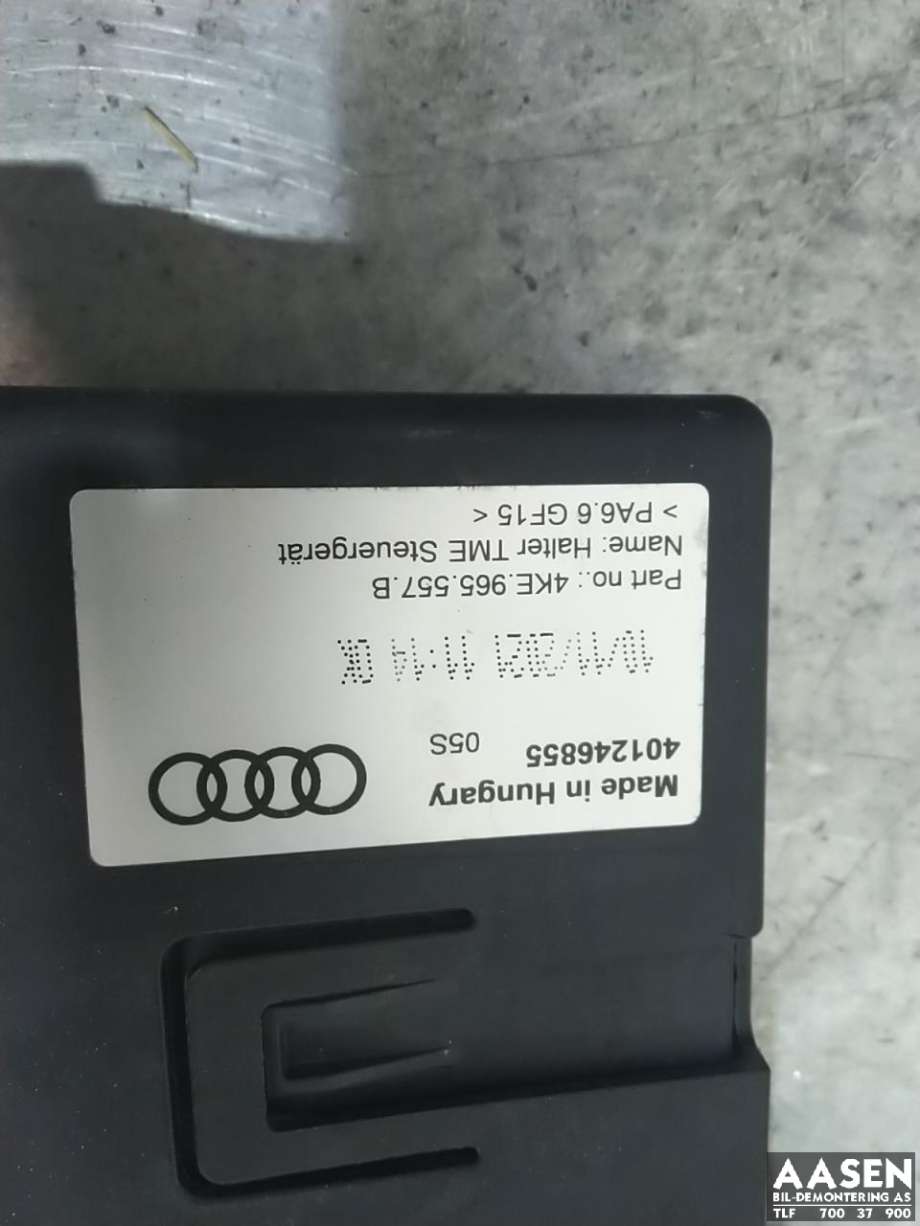 Styreenhet diverse til Audi e-tron 2018-->>  (4KE 965 429 C|)
