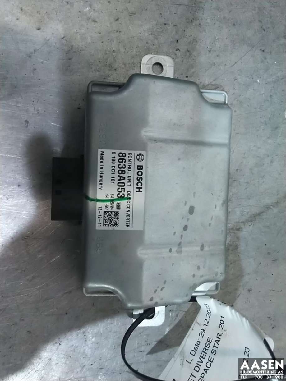 Styreenhet diverse til Mitsubishi Space Star, 2013-->> (Type II)  (BOSCH|8638A053)