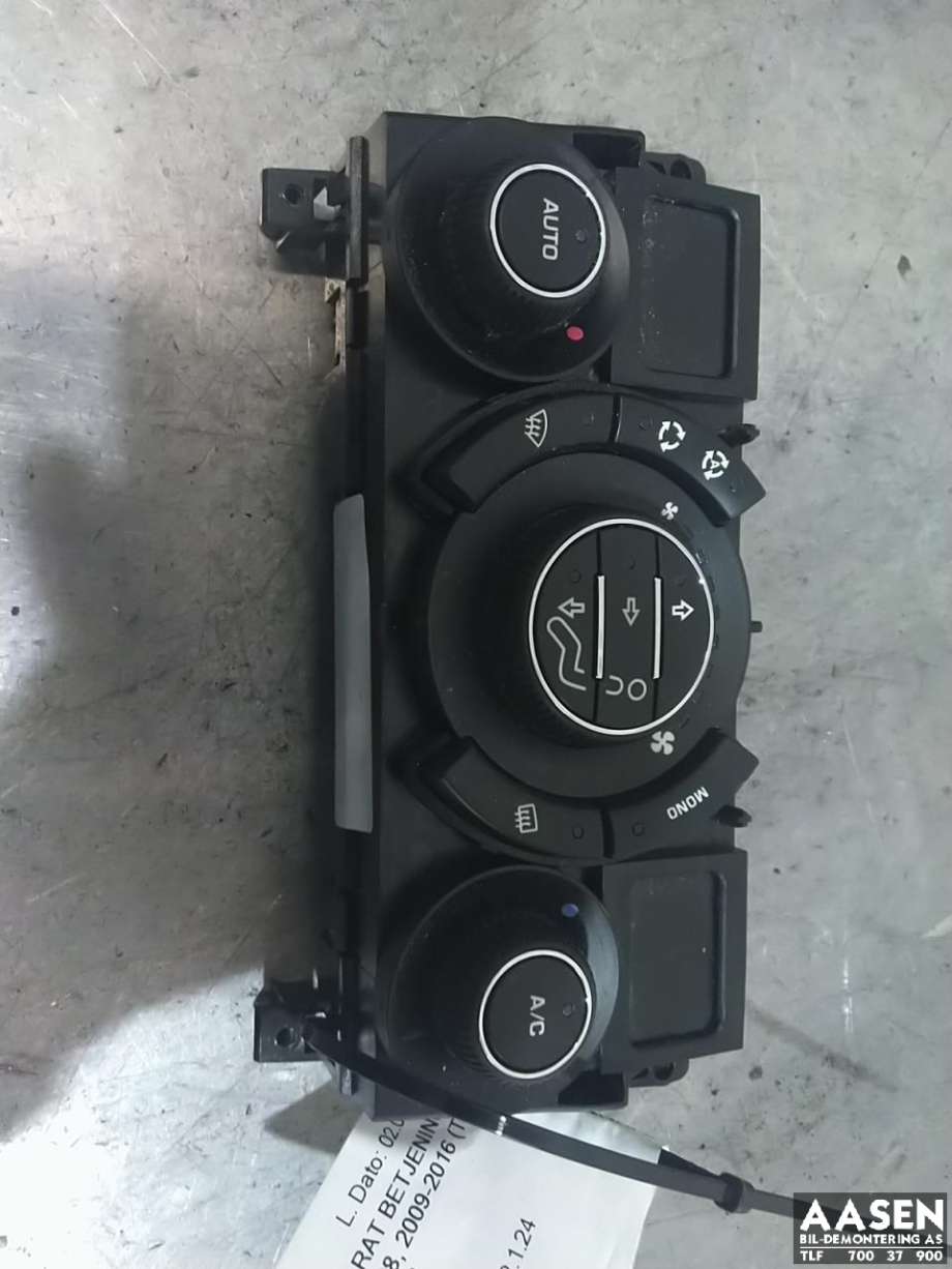Varmeapparat betjening til Peugeot 3008, 2009-2016 (Type I)  (6452 Y3)