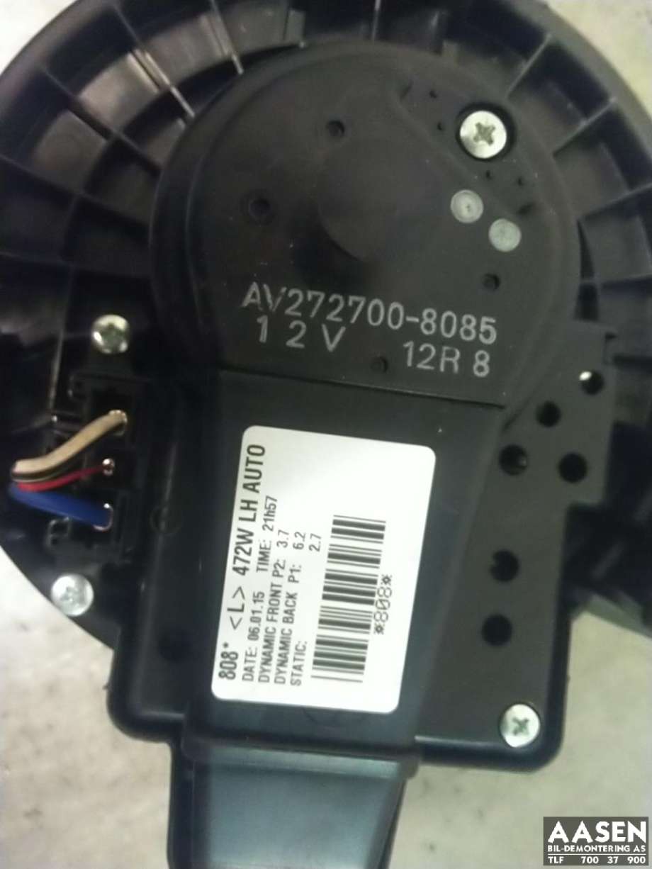 Varmeapparat motor til Toyota Auris 2015-2019 (Type II, Fase 2)  