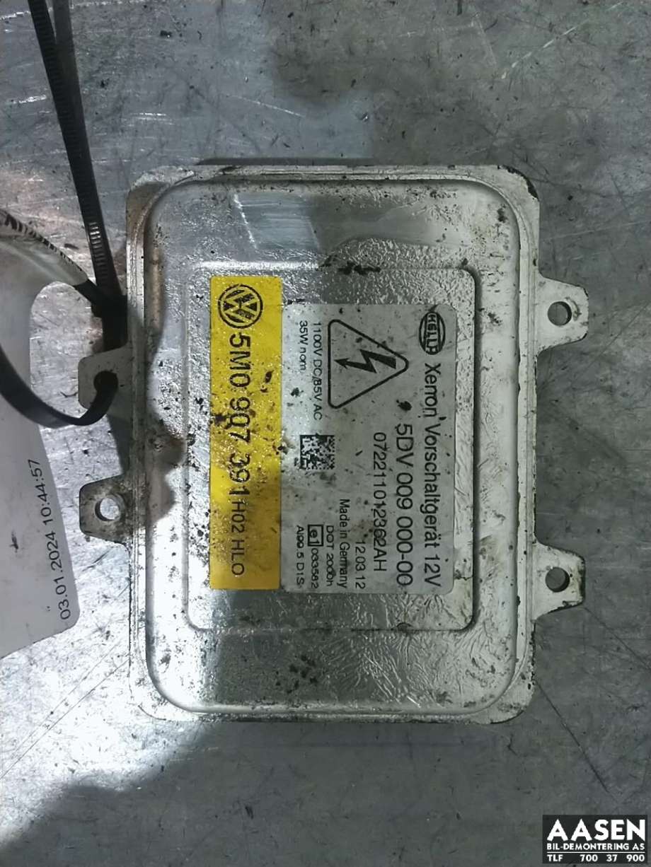 Styreenhet xenon/ballast til VW Golf, Plus/Cross, 2009-2013 (Fase 2)  (HELLA|5M0 907 391)