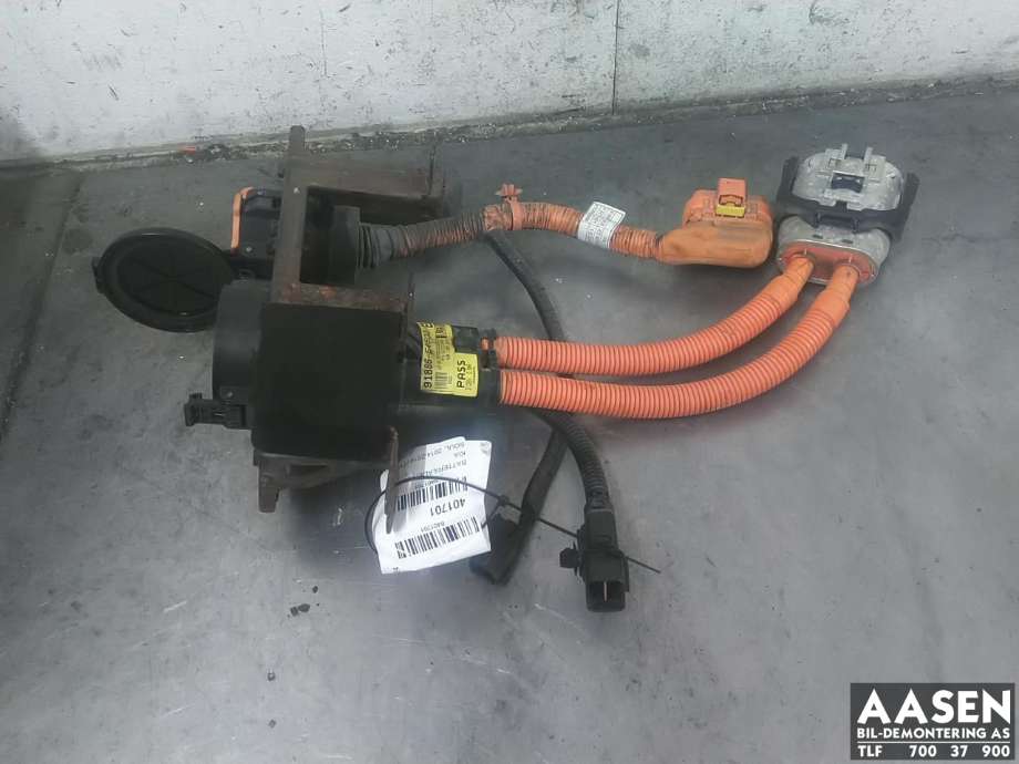 Batterilader inntak/luke til Kia Soul, 2014-2019 (Type II)  