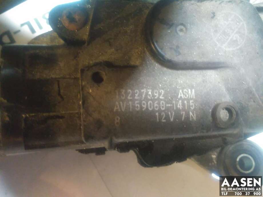 Viskermotor frontrute komplett m/overføring til Opel Insignia A 2009-2014 (13277078|13277077|39057204)