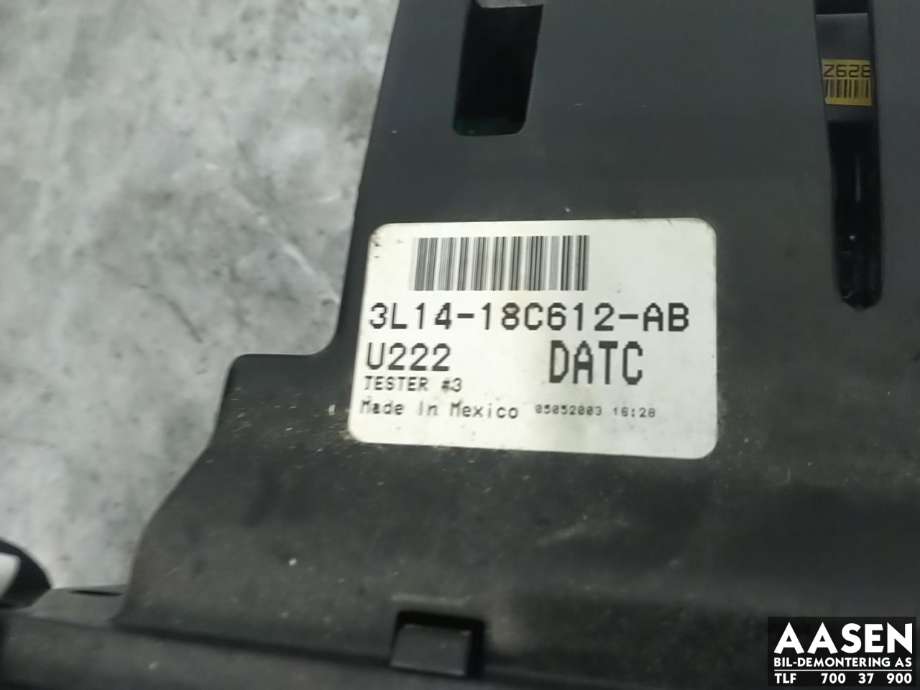 Varmeapparat betjening til Ford Expedition 2003-2006 (3L14-18C612-AB|)