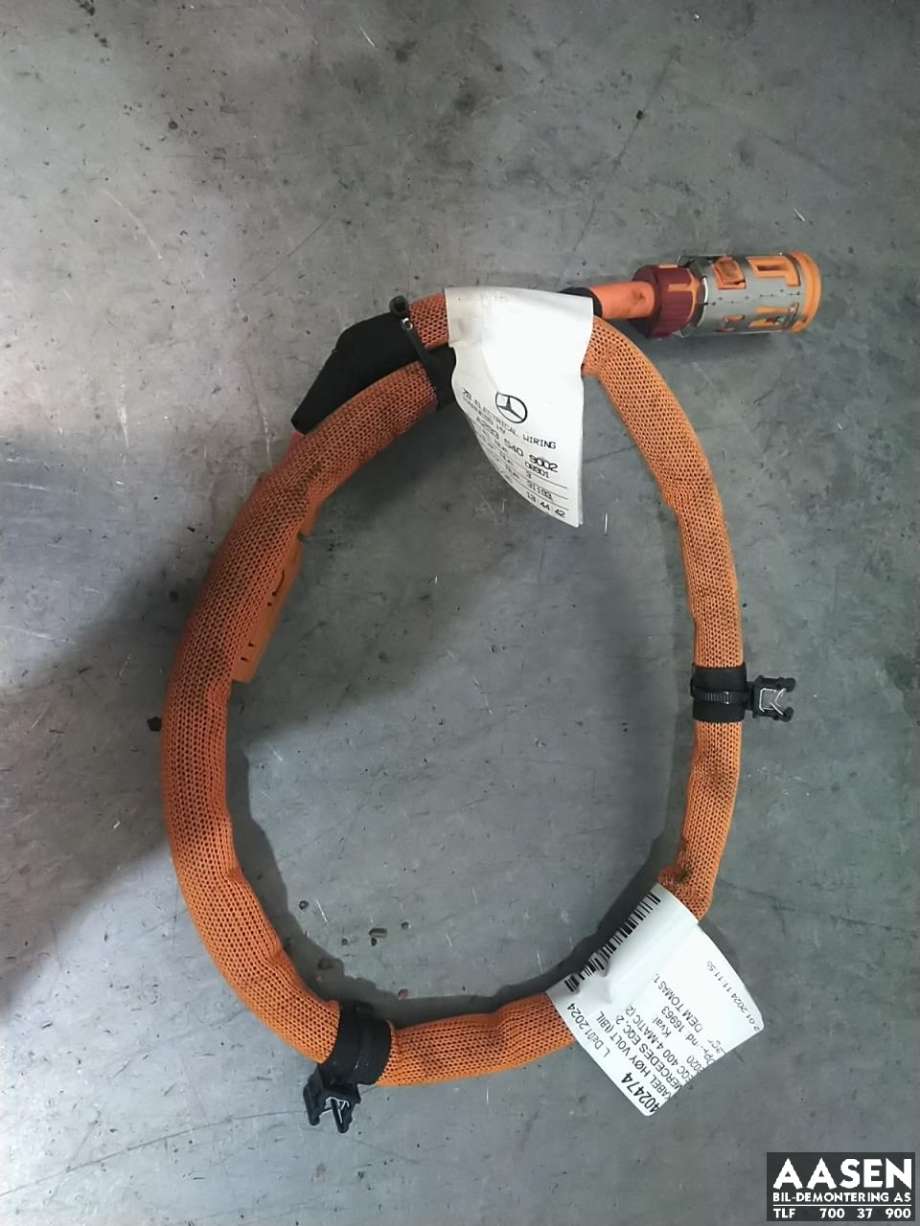 Kabel høy volt (HV) elbil til Mercedes EQC, 2019-->> (A2935409002)