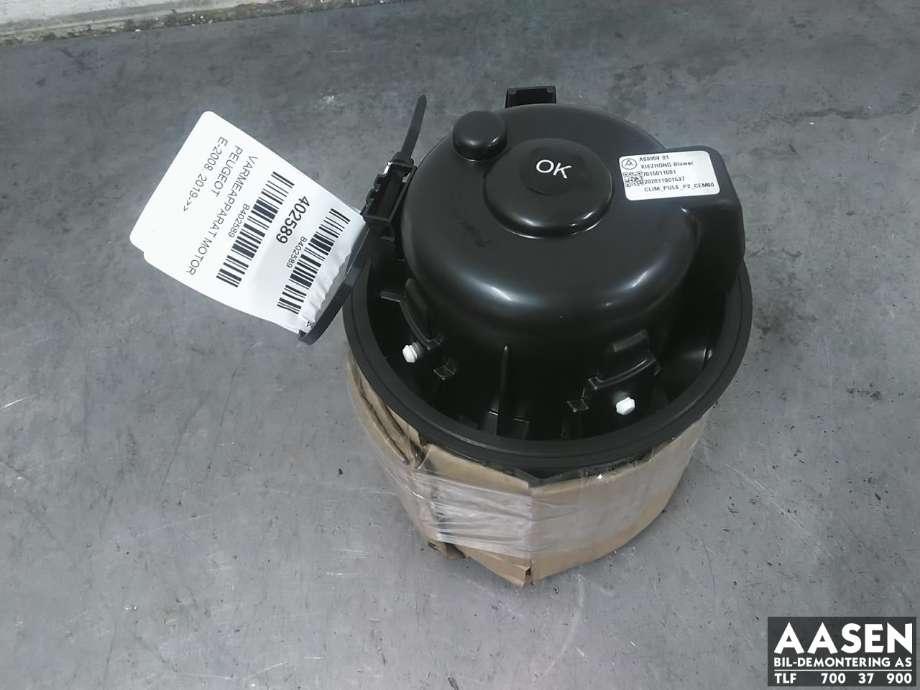 Varmeapparat motor til Peugeot e-2008, 2019-->>  