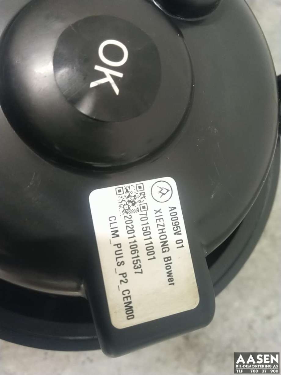 Varmeapparat motor til Peugeot e-2008 2019-->>