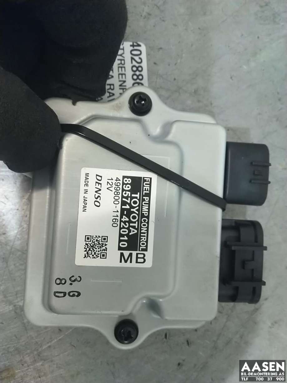 Styreenhet drivstoffpumpe til Toyota RAV4, 2019-->> (Type V)  (DENSO|89571-42010)