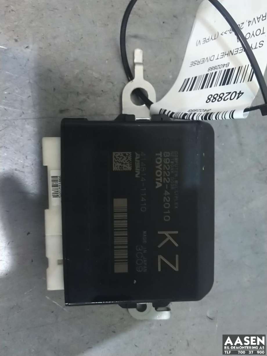Styreenhet elektrisk bakluke til Toyota RAV4, 2019-->> (Type V)  (AISIN|89222-42010)