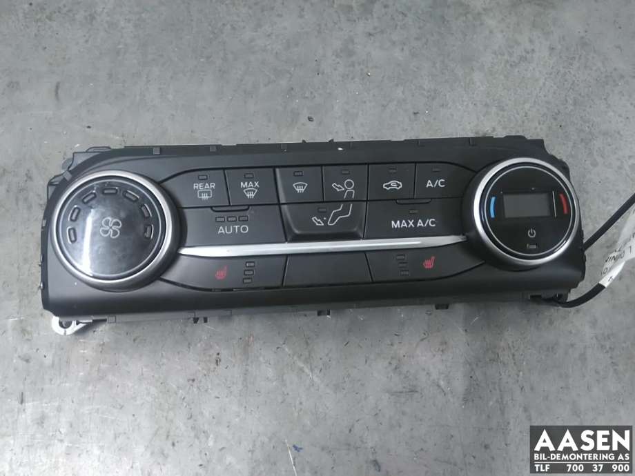 Varmeapparat betjening til Ford Fiesta, 2017-->> (Type VII)  