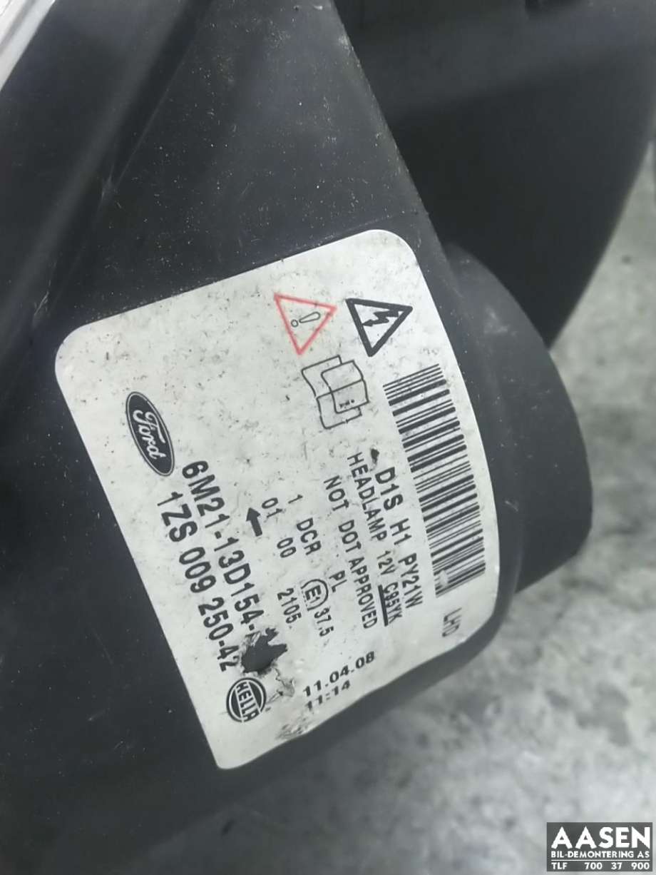 Frontlykt høyre xenon til Ford S-Max 2006-2010 (Type I, Fase 1) (1801373|)
