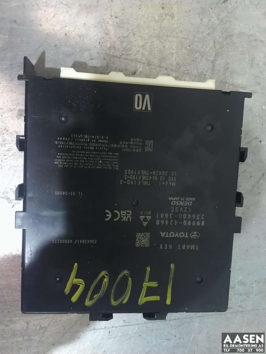 Styreenhet nøkkelfri/keyless til Toyota RAV4, 2019-->> (Type V)  (DENSO|89990-42460)