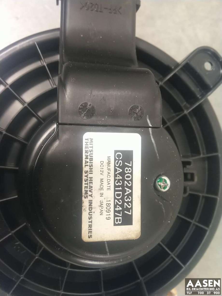 Varmeapparat motor til Mitsubishi Outlander 2015-->> (Type III, Fase 2)  (7802A327|)
