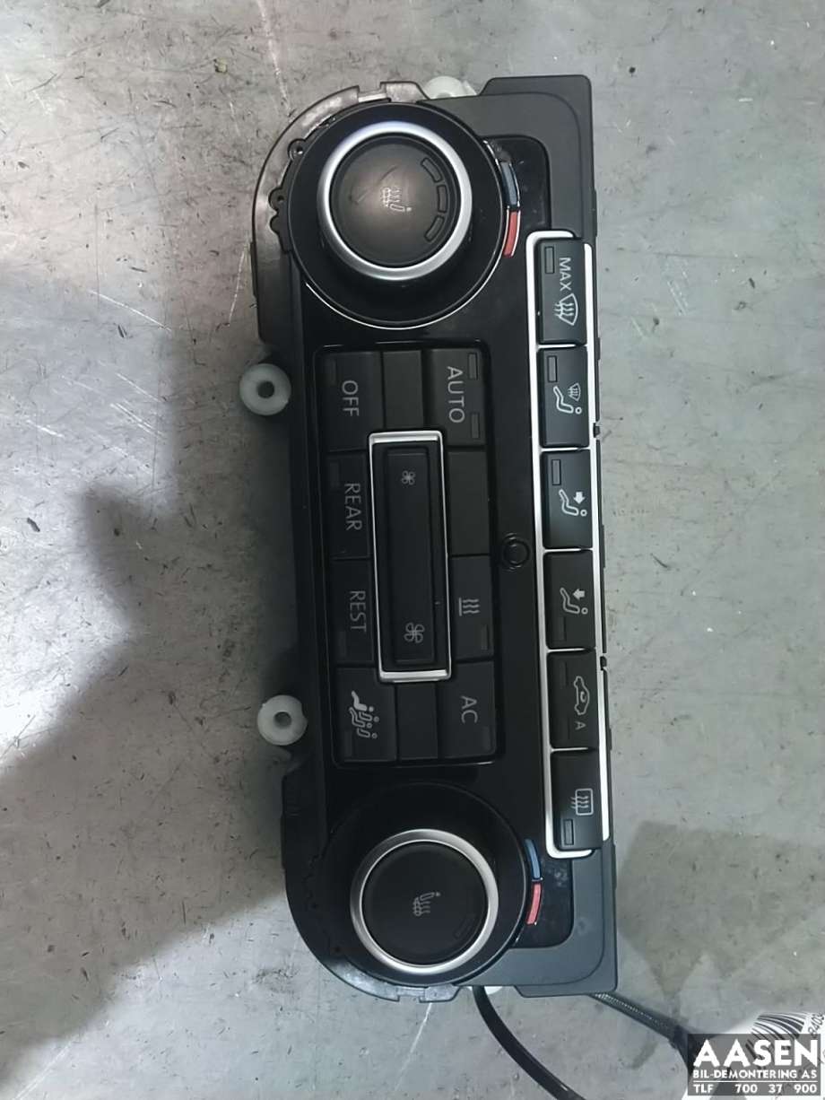 Varmeapparat betjening til VW Sharan, 2010-->> (Type II)  (5K0 907 044 J)
