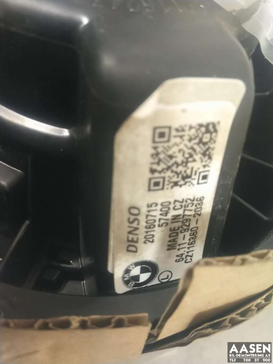 Varmeapparat motor til BMW X1 2015-2022 (F48) (F48) (6411-9297752|64119297752|)