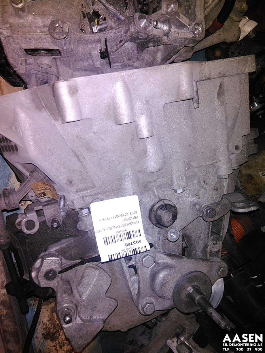 Girkasse manuell 6-trinn til Peugeot 5008 2010-2017 (Type I)  (2231 E6|2232 F3|)