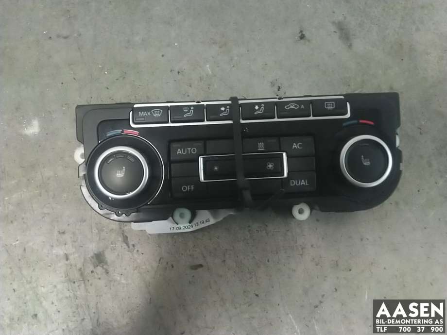 Varmeapparat betjening til VW CC, 2008-2012 (PASSAT CC) (PASSAT CC) (5K0 907 044 CB)