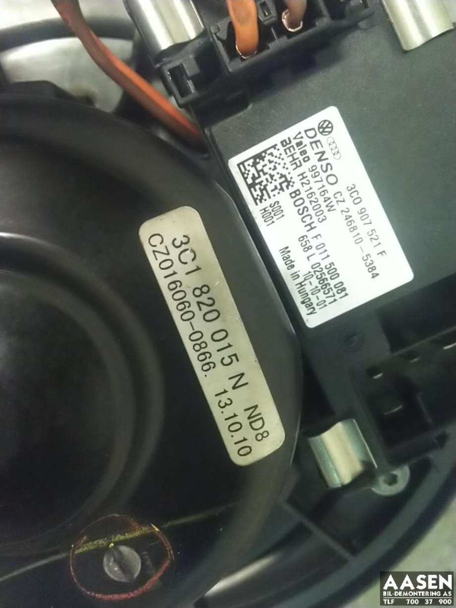 Varmeapparat motor til VW CC 2008-2012 (PASSAT CC) (PASSAT CC) (3C1 820 015 R|1K1 820 021|)