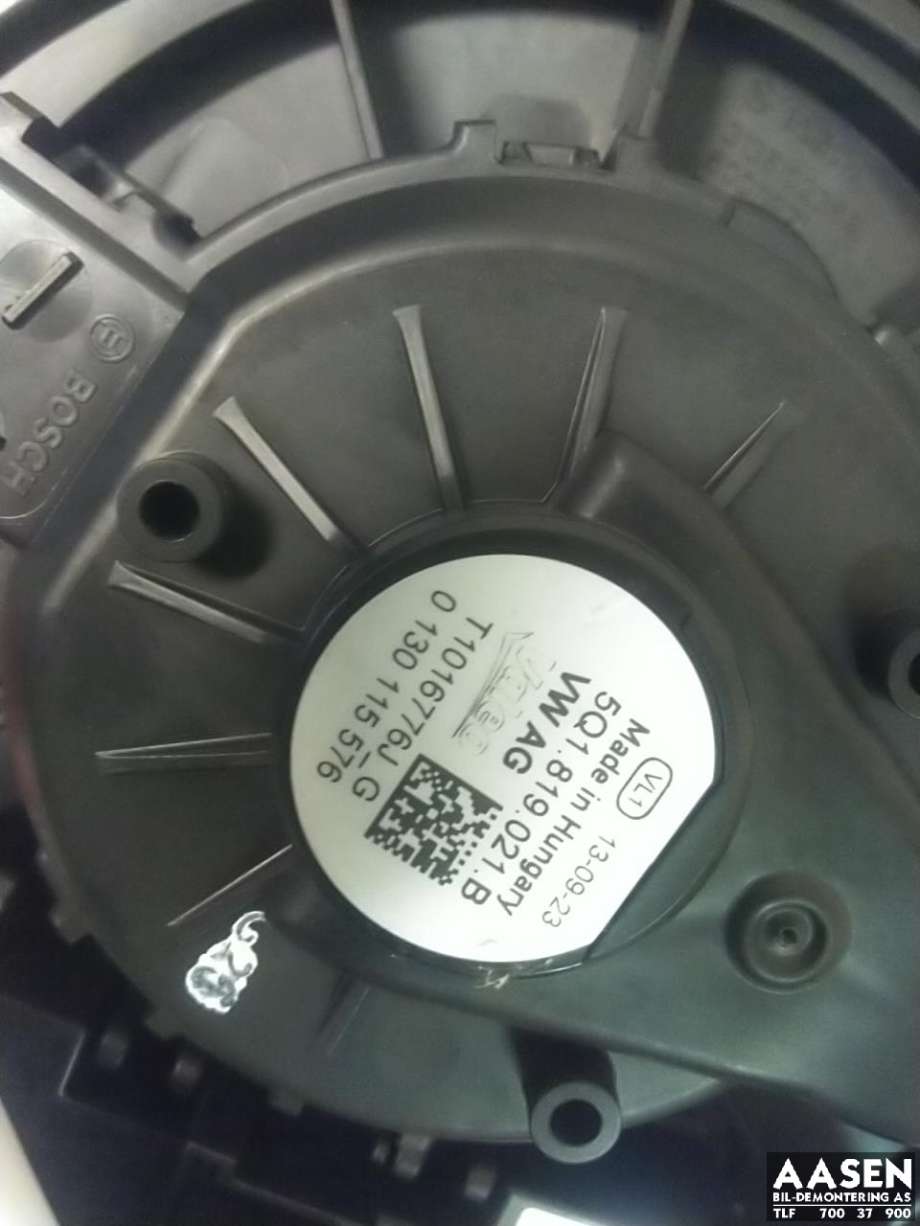 Varmeapparat motor til VW Golf VII 2012-2017 (Fase 1)  (5Q1 819 021 B|5Q1 819 021 H|)