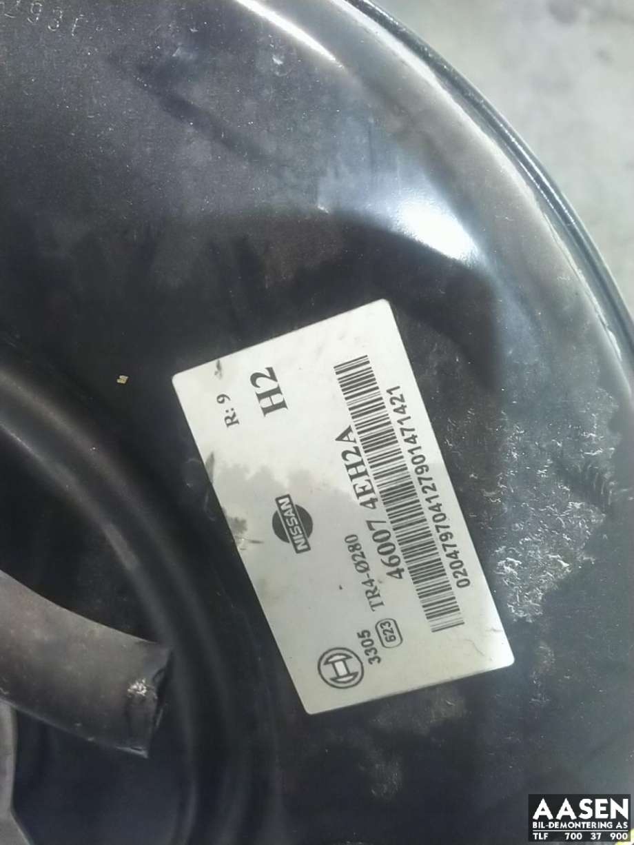 Bremsekraft-forsterker til Nissan Qashqai 2014-2021 (Type II)  (472104EH0J|)
