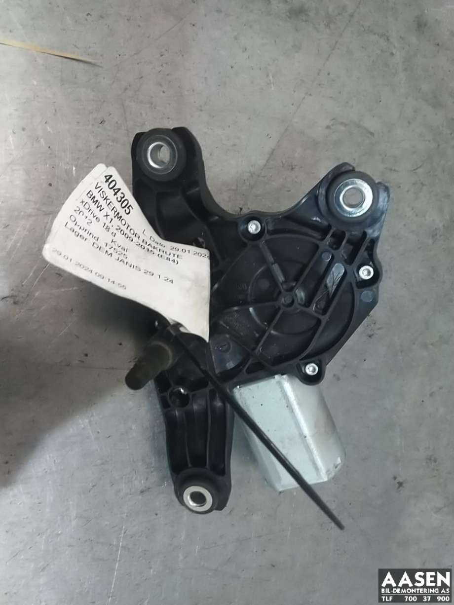 Viskermotor bakrute til BMW X1, 2009-2015 (E84) (E84) (VALEO|67 63 2 990 856)