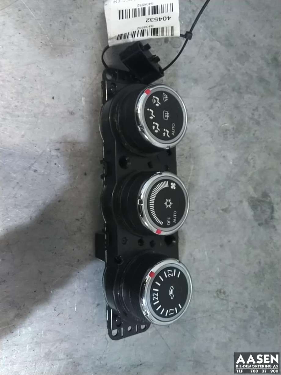 Varmeapparat betjening til Citroën C4, Aircross, 2012-2017  (6477 K4)