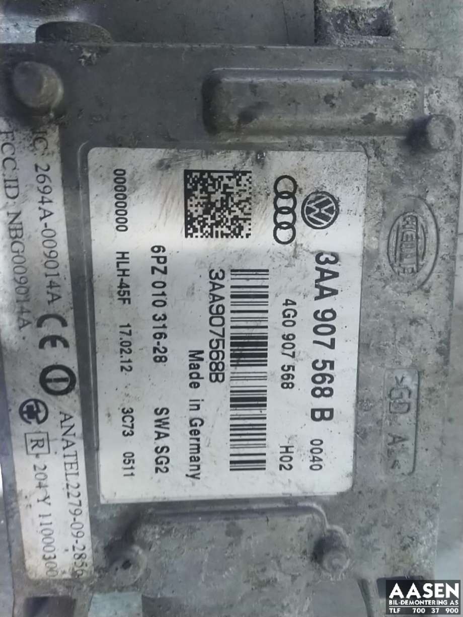 Sensor blindsone til VW Passat 2011-2015 (B7) (B7) (3AA 907 566 B|)