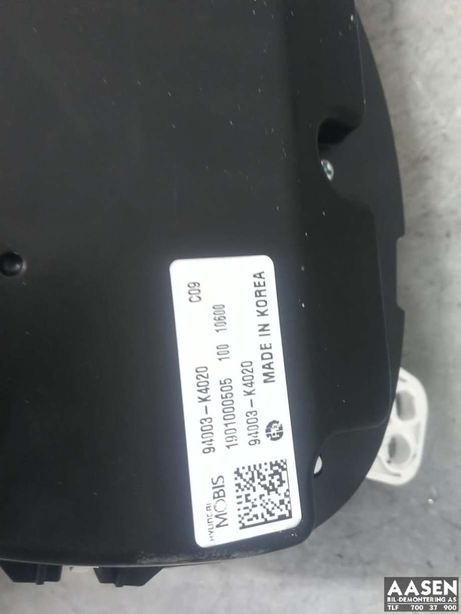 Instrumentpanel til Hyundai Kona 2017-2021 (Type I, Fase 1)  (94003K 4030|)