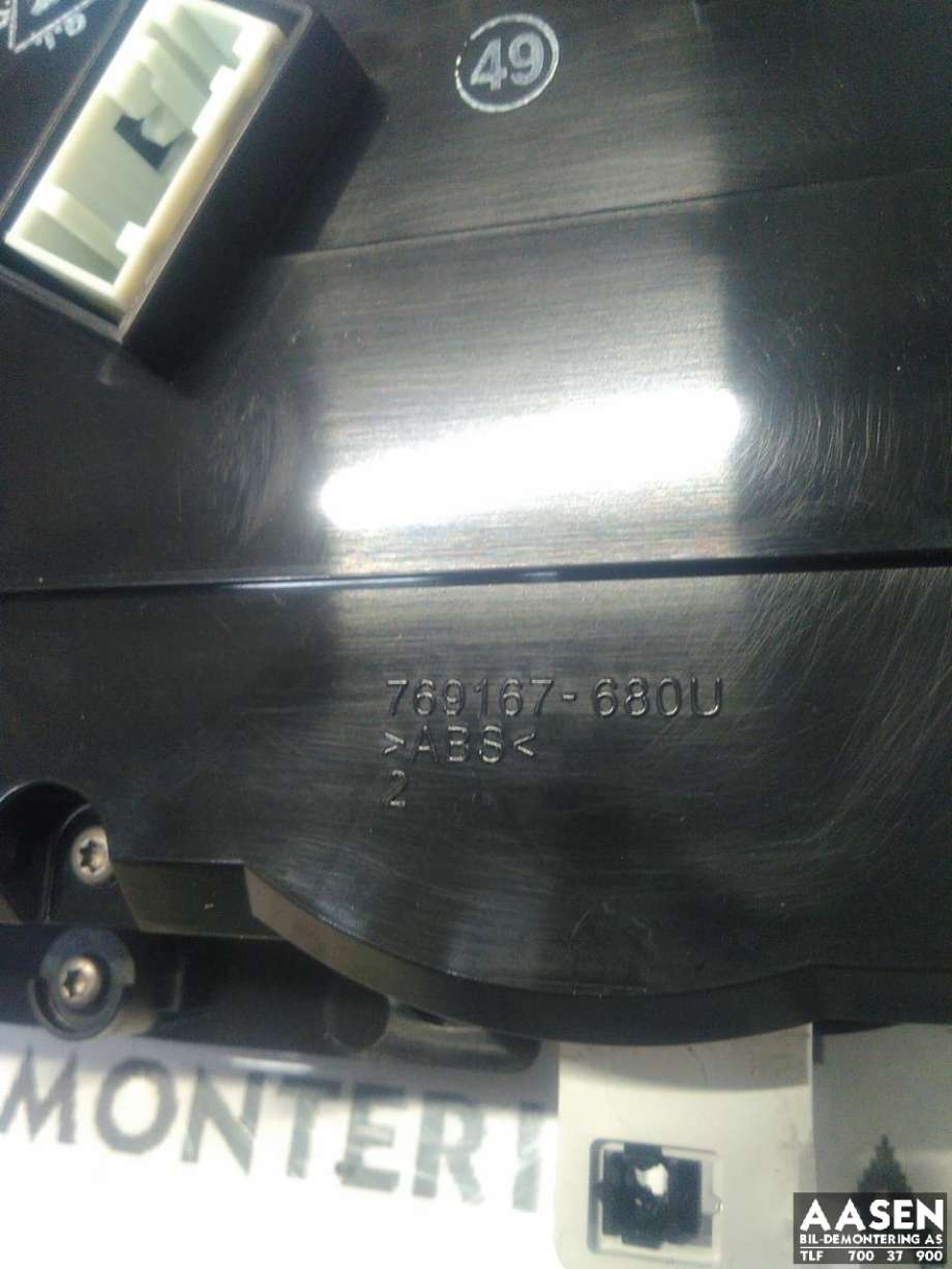 Instrumentpanel til Peugeot Partner 2019-->> (Type III) (98 311 016 80|)