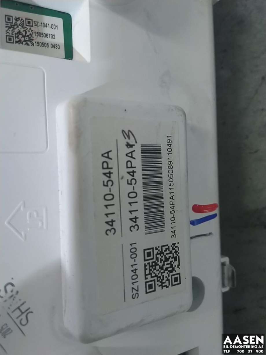 Instrumentpanel til Suzuki Vitara 2015-->> (Type IV)  (34110-54PA|)
