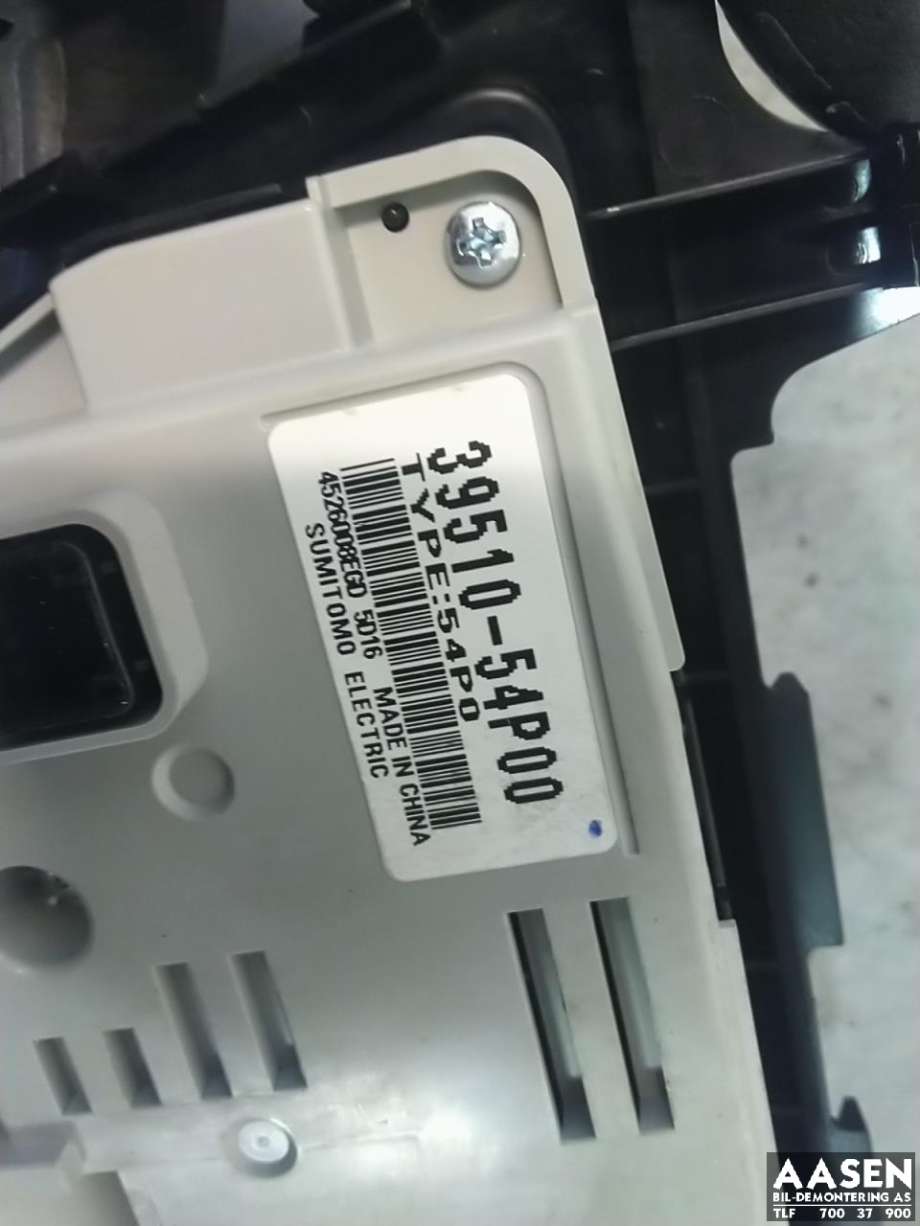 Varmeapparat betjening til Suzuki Vitara 2015-->> (Type IV) (39510-54P00|)