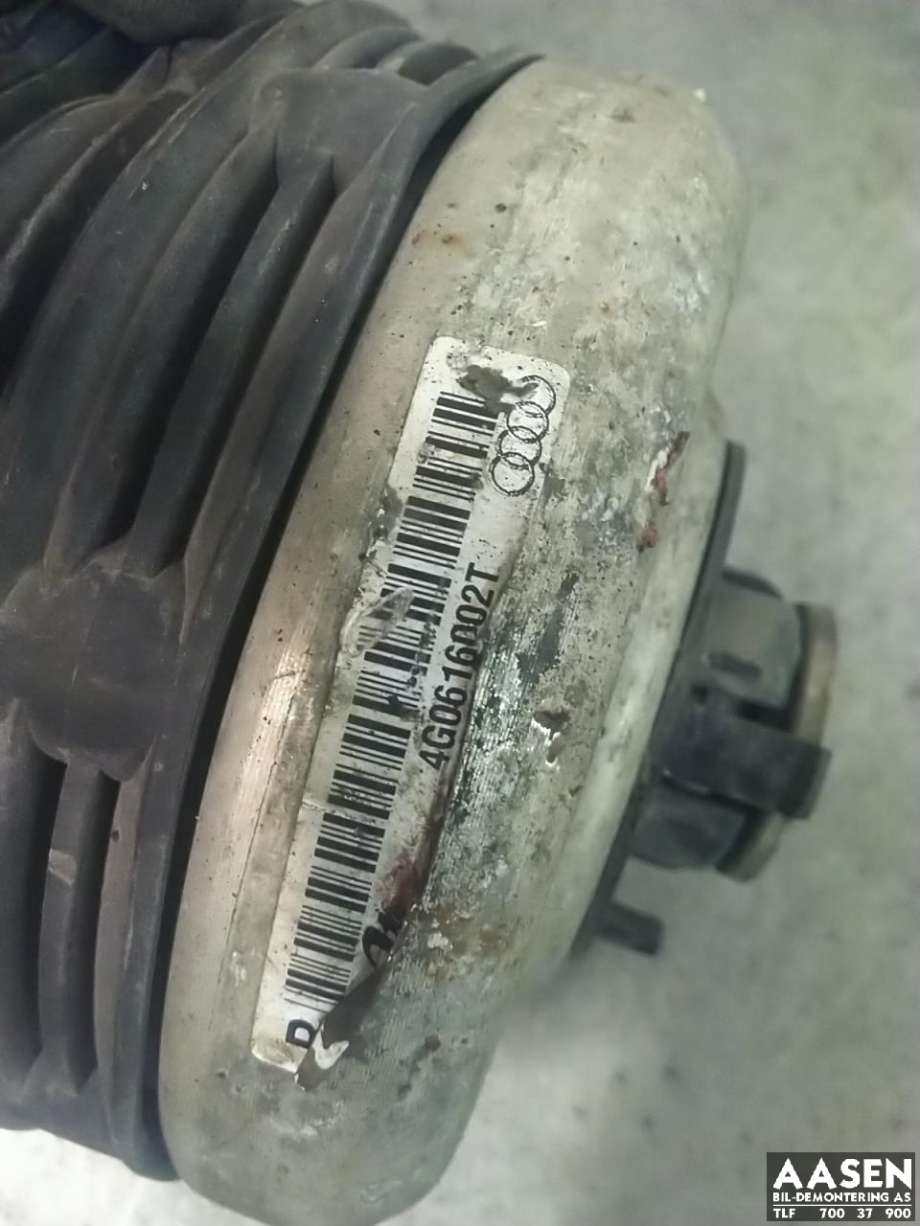 Fjær bak nivå luftpute/belg til Audi A7 2010-2014 (Type I, Fase 1)  (4G0 616 002 R|4G0 616 002 T|)