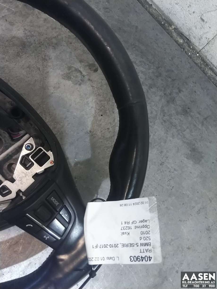 Ratt til BMW 5-Serie 2010-2017 (F10/F11) (F10/F11) (32 33 7 842 808|)