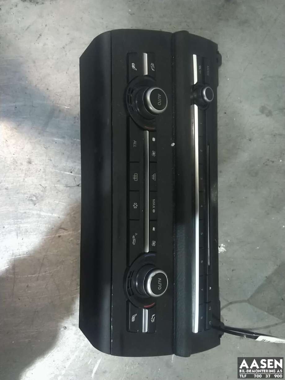 Varmeapparat betjening til BMW 5-Serie, 2010-2017 (F10/F11) (F10/F11) (61 31 9 328 425)