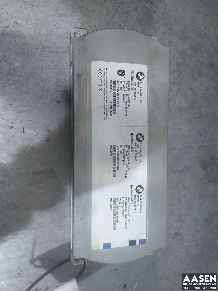 Styreenhet diverse til BMW X5, 2007-2013 (E70) (E70) (84.10 9231091-01)