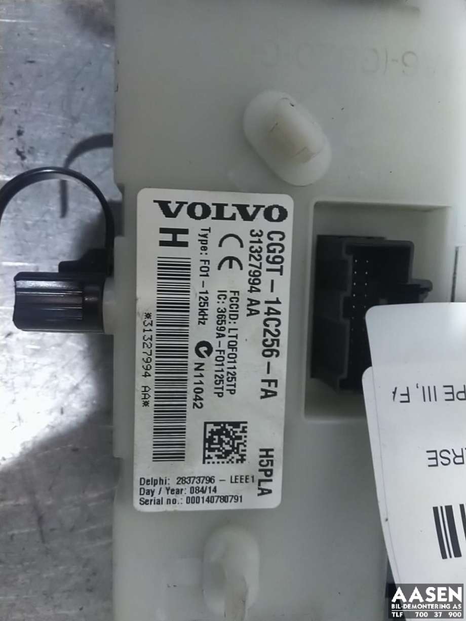Sikringsboks kupe til Volvo V70 2014-2016 (Type III, Fase 2) (31327994AA|31412971|)