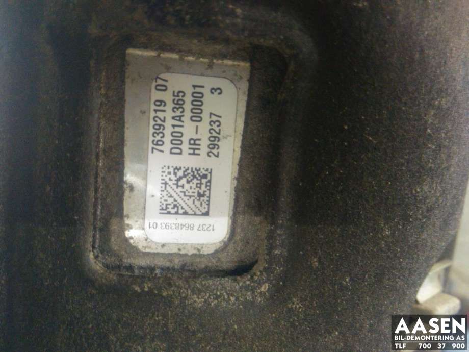 Motor hybrid bakaksel til Mini Countryman 2017-2023 (F60) (F60) (B38A15A,IA1P16A|12 35 4 A11 D13|)