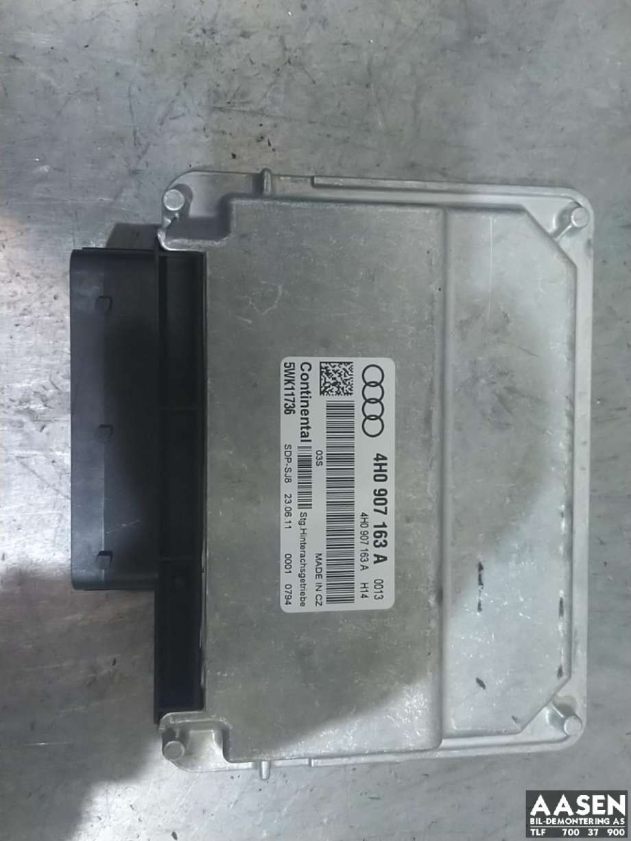 Styreenhet 4WD til Audi A7, 2010-2014 (Type I, Fase 1) (CONTINENTAL|4H0907163A)