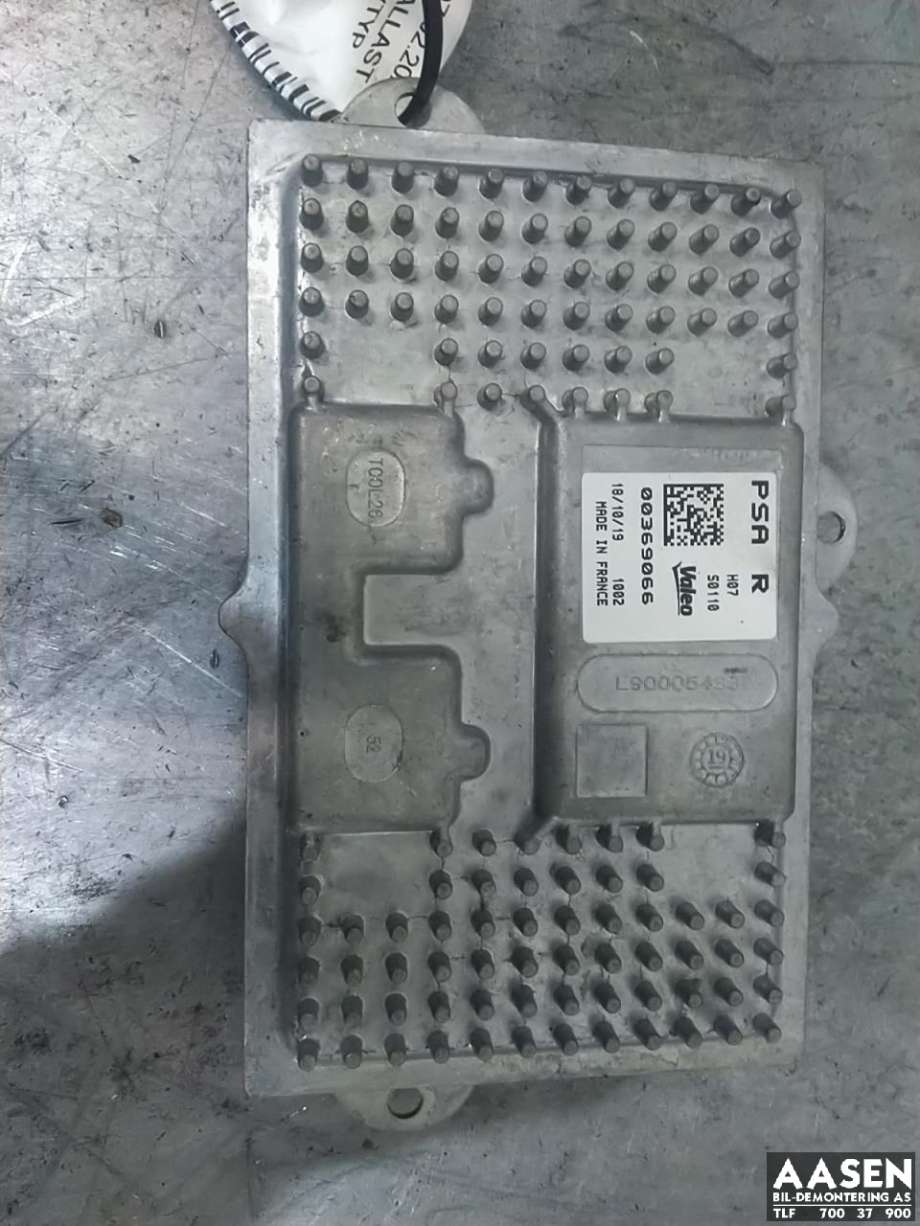 Styreenhet xenon/ballast til Peugeot 3008, 2016-->> (Type II) (VALEO|00369066)