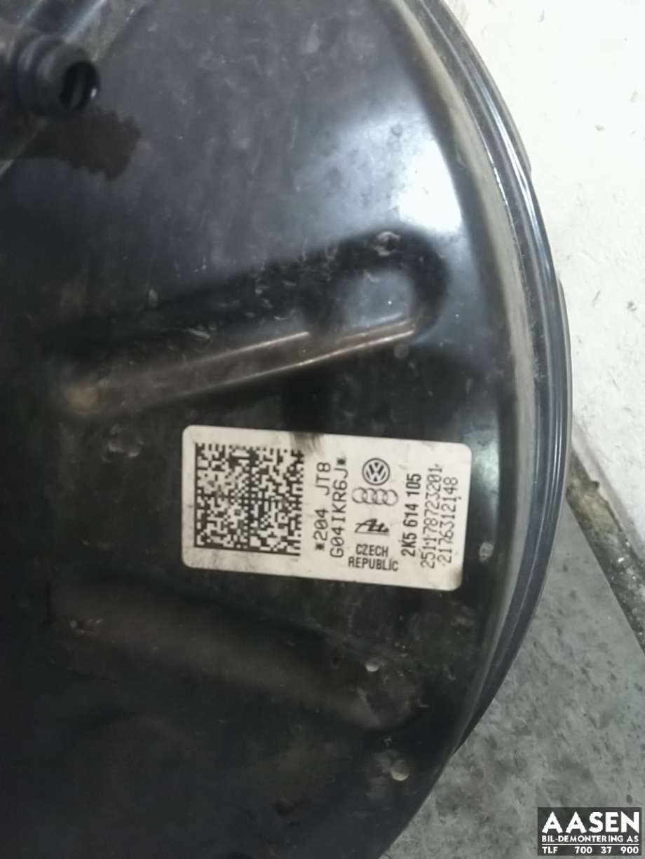 Bremsekraft-forsterker til VW Caddy 2015-2020 (Type III, Fase 3)  (ATE|2K5 614 106|)